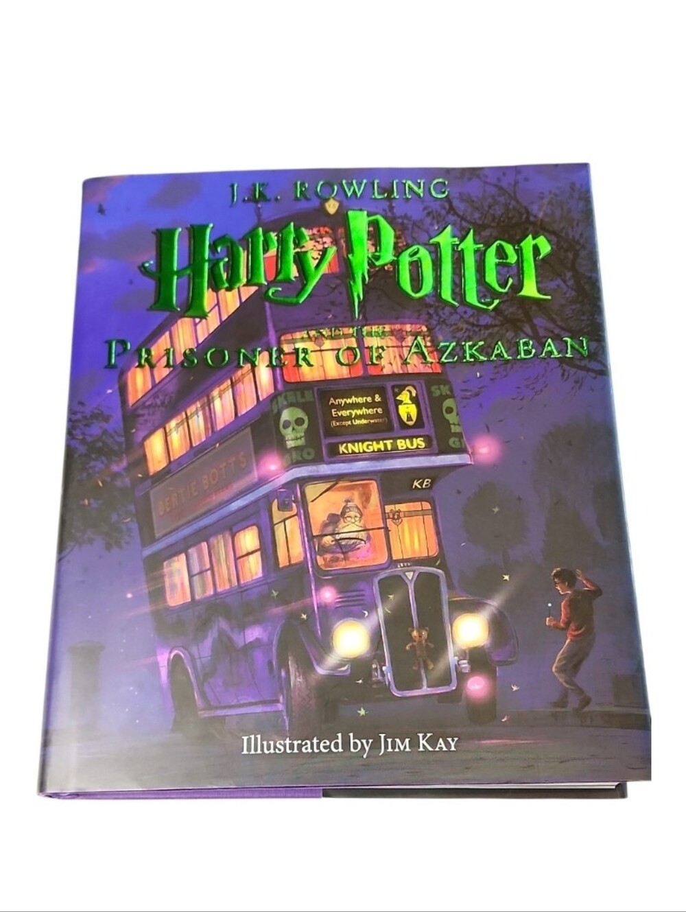 Illustrated Hardcover Harry Potter and the Prisoner of Azkaban by J.K. Rowling